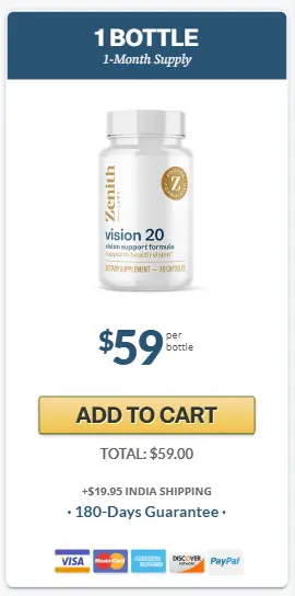 vision 20 1 bottle price