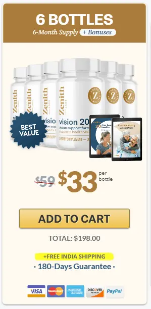 vision 20 6 bottles price